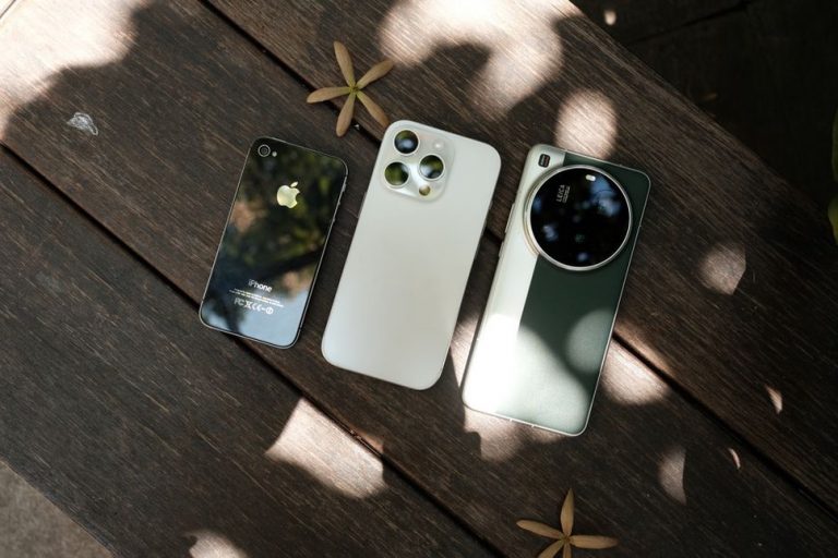 настройки камеры на экране смартфона