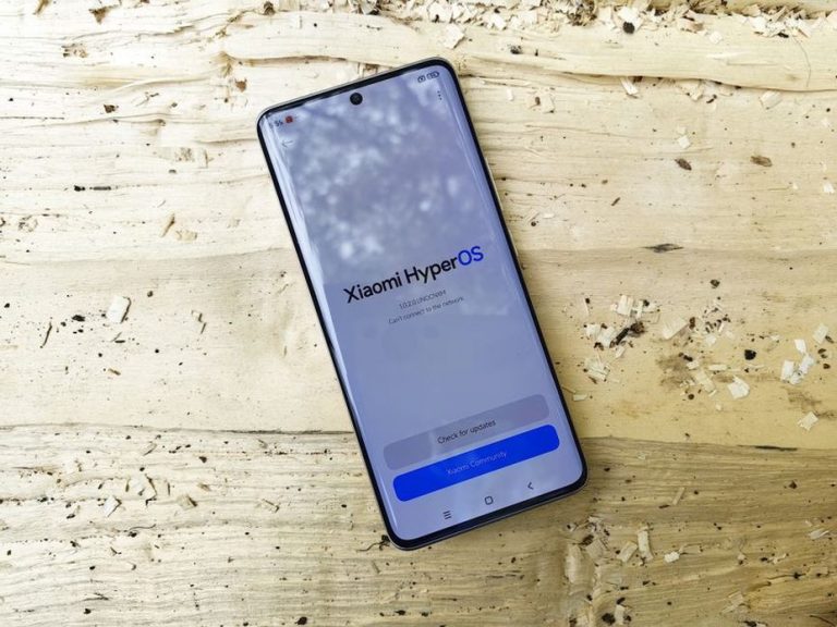 интерфейс MIUI на смартфоне