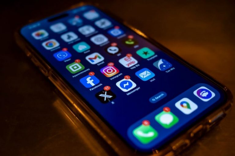Параметры уведомлений приложения на смартфоне