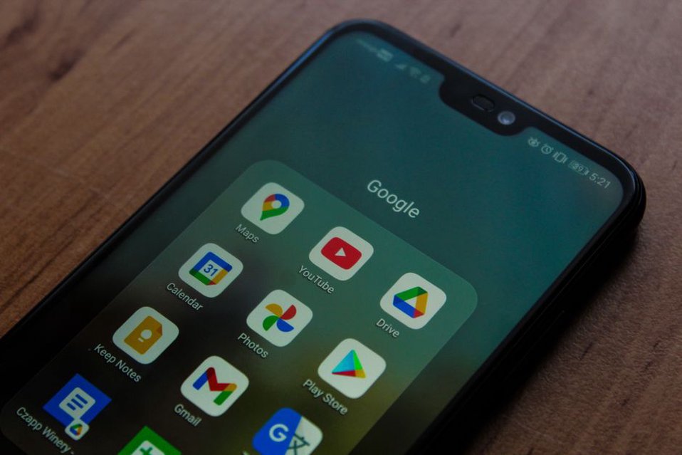 экран Android с приложением для заметок